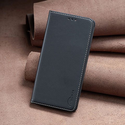 Coque Portefeuille Livre Cuir Etui Clapet B02F pour Xiaomi Redmi Note 12 4G Noir