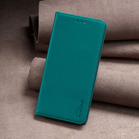 Coque Portefeuille Livre Cuir Etui Clapet B02F pour Xiaomi Redmi Note 12 4G Vert