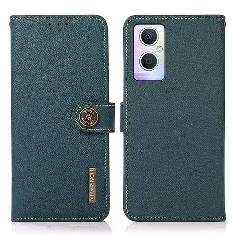 Coque Portefeuille Livre Cuir Etui Clapet B02H pour OnePlus Nord N20 5G Vert