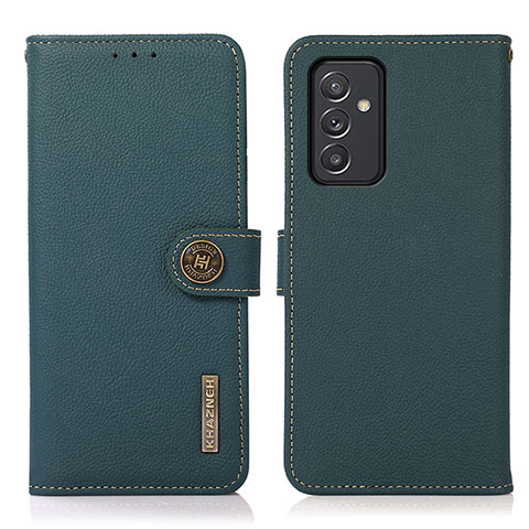 Coque Portefeuille Livre Cuir Etui Clapet B02H pour Samsung Galaxy M34 5G Vert