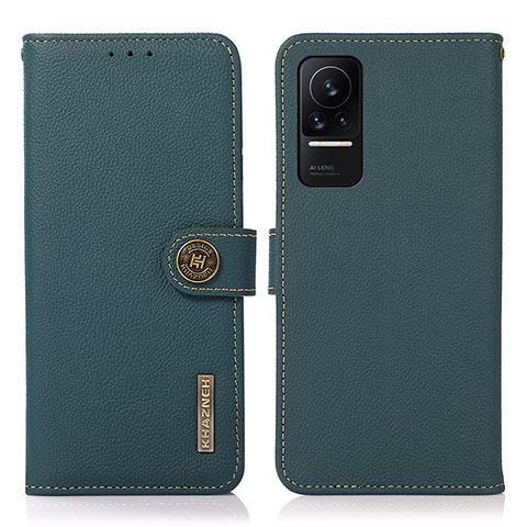 Coque Portefeuille Livre Cuir Etui Clapet B02H pour Xiaomi Civi 1S 5G Vert