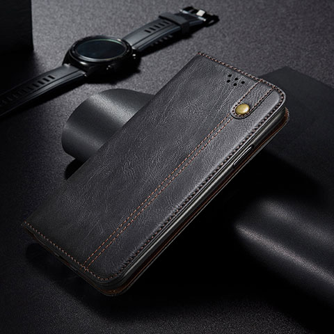 Coque Portefeuille Livre Cuir Etui Clapet B02S pour Xiaomi Mi 10S 5G Noir