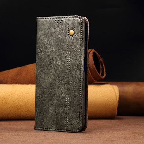 Coque Portefeuille Livre Cuir Etui Clapet B02S pour Xiaomi Mi 12T 5G Vert