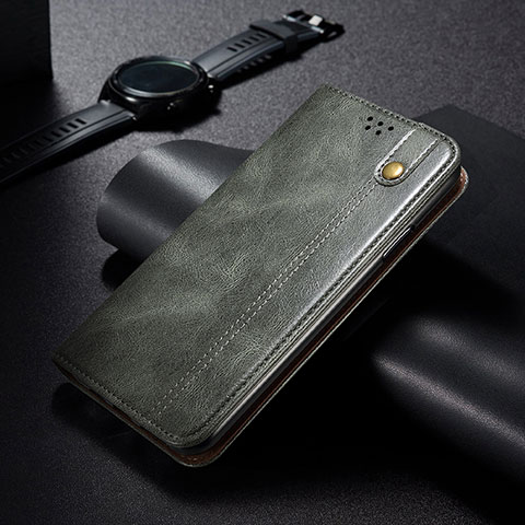 Coque Portefeuille Livre Cuir Etui Clapet B02S pour Xiaomi POCO M3 Pro 5G Vert