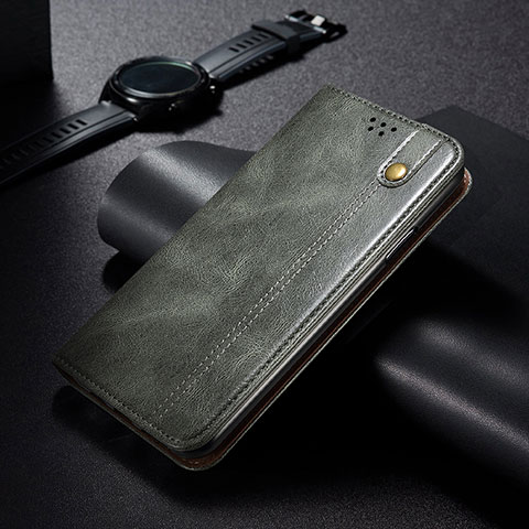 Coque Portefeuille Livre Cuir Etui Clapet B02S pour Xiaomi Redmi K40 Pro 5G Vert