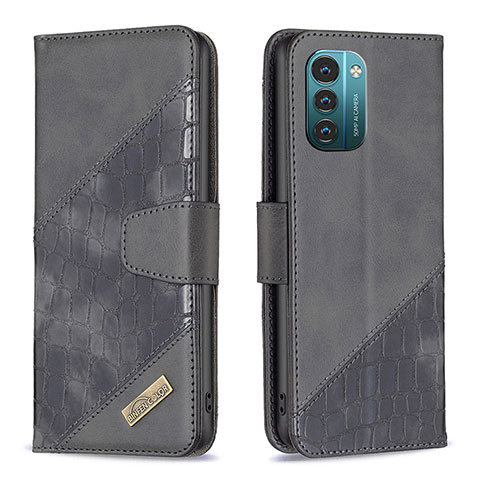 Coque Portefeuille Livre Cuir Etui Clapet B03F pour Nokia G11 Noir