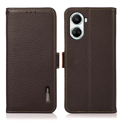 Coque Portefeuille Livre Cuir Etui Clapet B03H pour Huawei Nova 10 SE Marron