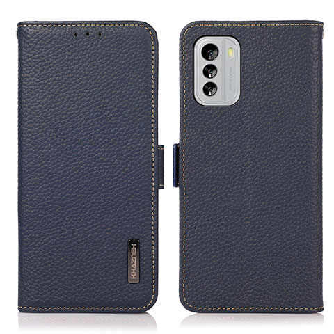 Coque Portefeuille Livre Cuir Etui Clapet B03H pour Nokia G60 5G Bleu