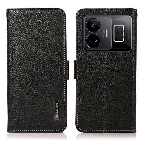 Coque Portefeuille Livre Cuir Etui Clapet B03H pour Realme GT Neo5 5G Noir