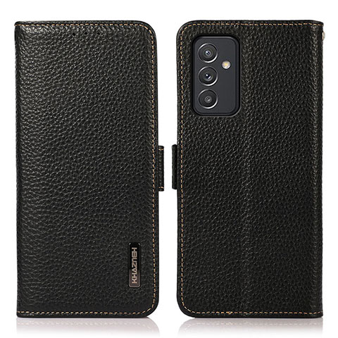 Coque Portefeuille Livre Cuir Etui Clapet B03H pour Samsung Galaxy M14 5G Noir