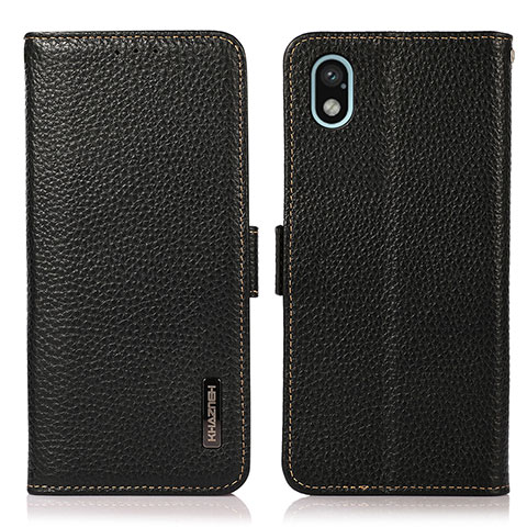 Coque Portefeuille Livre Cuir Etui Clapet B03H pour Sony Xperia Ace III Noir