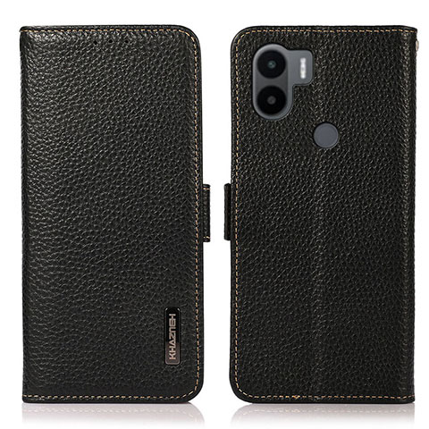 Coque Portefeuille Livre Cuir Etui Clapet B03H pour Xiaomi Redmi A1 Plus Noir