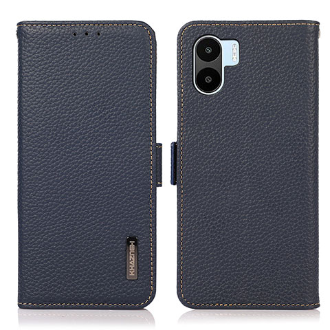 Coque Portefeuille Livre Cuir Etui Clapet B03H pour Xiaomi Redmi A2 Plus Bleu