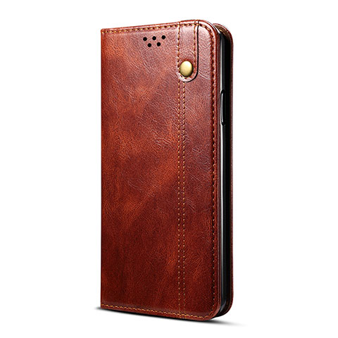 Coque Portefeuille Livre Cuir Etui Clapet B03S pour Xiaomi Mi 10i 5G Marron