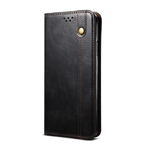 Coque Portefeuille Livre Cuir Etui Clapet B03S pour Xiaomi Mi 10i 5G Noir