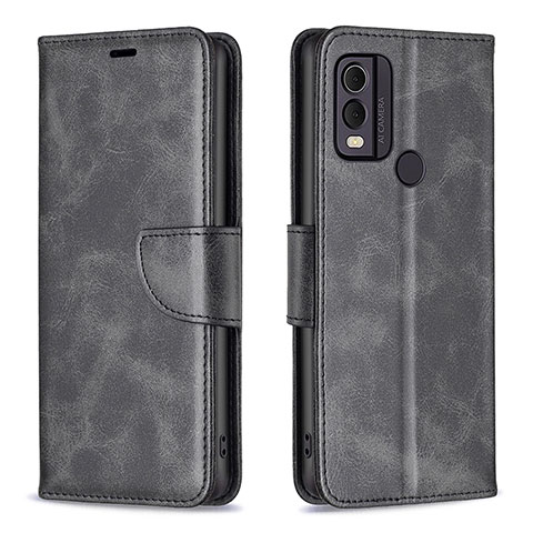 Coque Portefeuille Livre Cuir Etui Clapet B04F pour Nokia C22 Noir