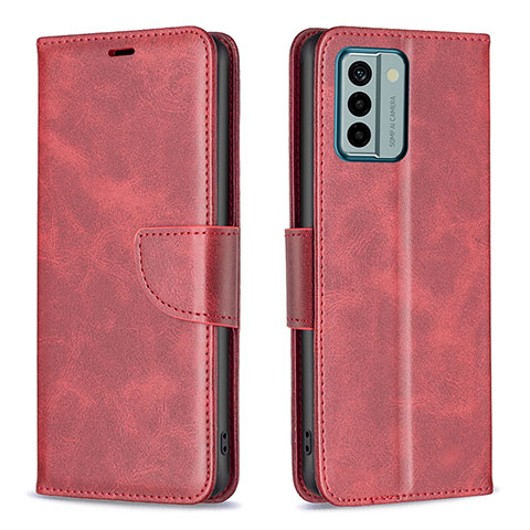 Coque Portefeuille Livre Cuir Etui Clapet B04F pour Nokia G22 Rouge