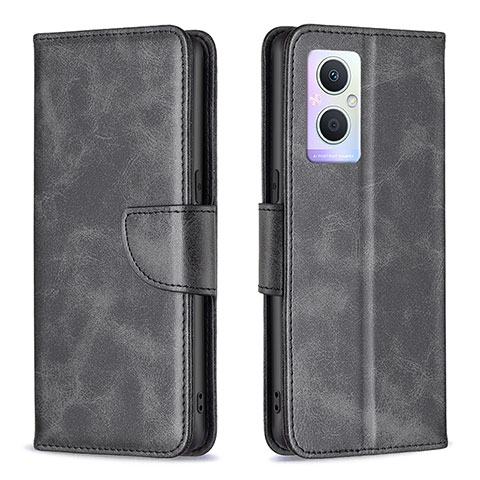 Coque Portefeuille Livre Cuir Etui Clapet B04F pour OnePlus Nord N20 5G Noir