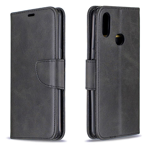 Coque Portefeuille Livre Cuir Etui Clapet B04F pour Samsung Galaxy A10s Noir