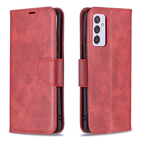 Coque Portefeuille Livre Cuir Etui Clapet B04F pour Samsung Galaxy A24 4G Rouge