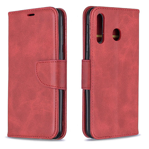 Coque Portefeuille Livre Cuir Etui Clapet B04F pour Samsung Galaxy A40s Rouge