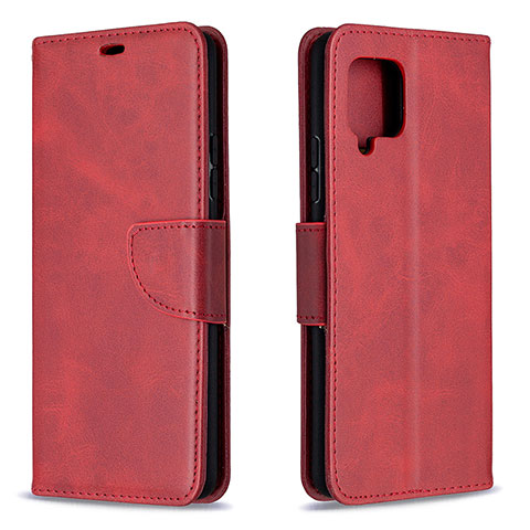 Coque Portefeuille Livre Cuir Etui Clapet B04F pour Samsung Galaxy A42 5G Rouge