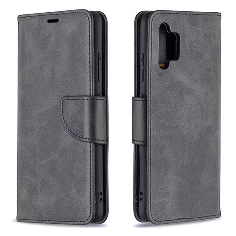 Coque Portefeuille Livre Cuir Etui Clapet B04F pour Samsung Galaxy M32 5G Noir