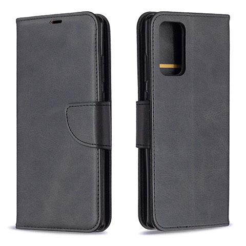 Coque Portefeuille Livre Cuir Etui Clapet B04F pour Samsung Galaxy Note 20 5G Noir