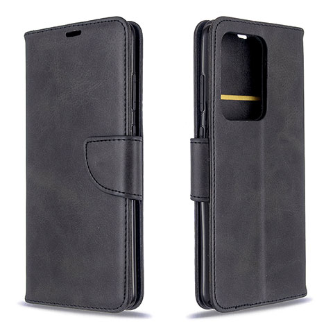 Coque Portefeuille Livre Cuir Etui Clapet B04F pour Samsung Galaxy S20 Plus 5G Noir