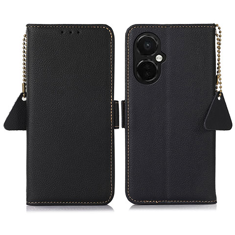 Coque Portefeuille Livre Cuir Etui Clapet B04H pour OnePlus Nord CE 3 Lite 5G Noir