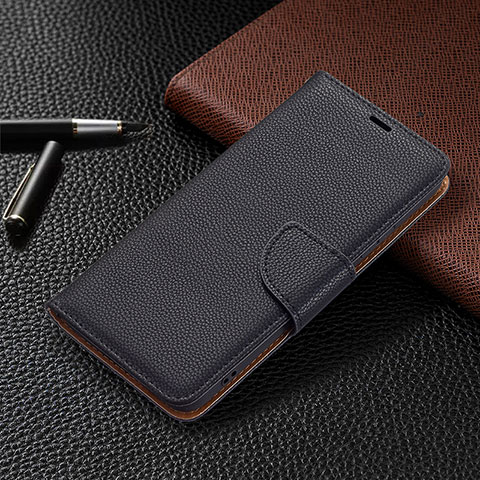 Coque Portefeuille Livre Cuir Etui Clapet B05F pour Samsung Galaxy S23 Plus 5G Noir