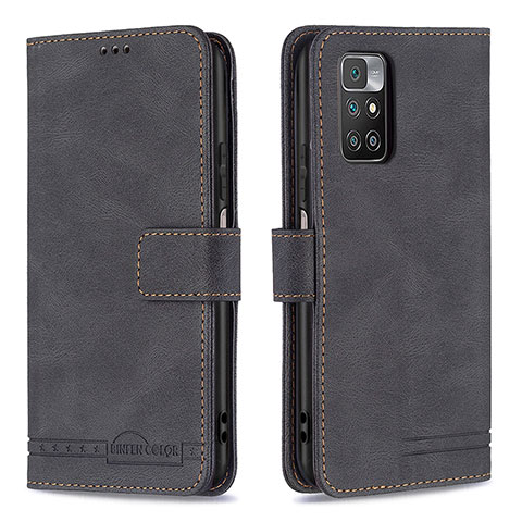 Coque Portefeuille Livre Cuir Etui Clapet B05F pour Xiaomi Redmi Note 11 4G (2021) Noir