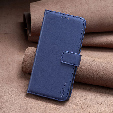 Coque Portefeuille Livre Cuir Etui Clapet B06F pour Google Pixel 7 5G Bleu