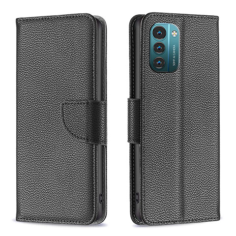 Coque Portefeuille Livre Cuir Etui Clapet B06F pour Nokia G11 Noir