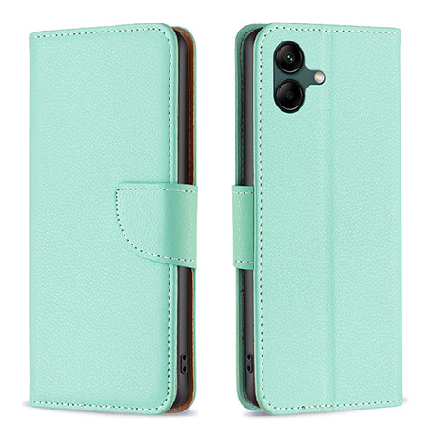 Coque Portefeuille Livre Cuir Etui Clapet B06F pour Samsung Galaxy A04E Vert