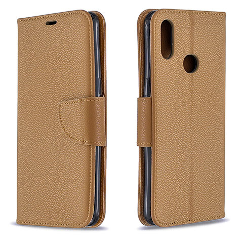 Coque Portefeuille Livre Cuir Etui Clapet B06F pour Samsung Galaxy A10s Marron