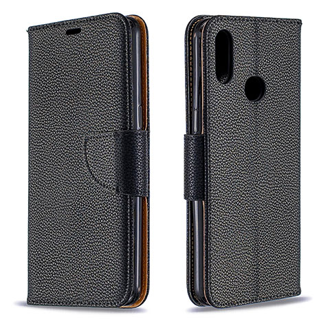 Coque Portefeuille Livre Cuir Etui Clapet B06F pour Samsung Galaxy A10s Noir