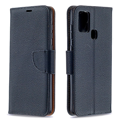 Coque Portefeuille Livre Cuir Etui Clapet B06F pour Samsung Galaxy A21s Noir