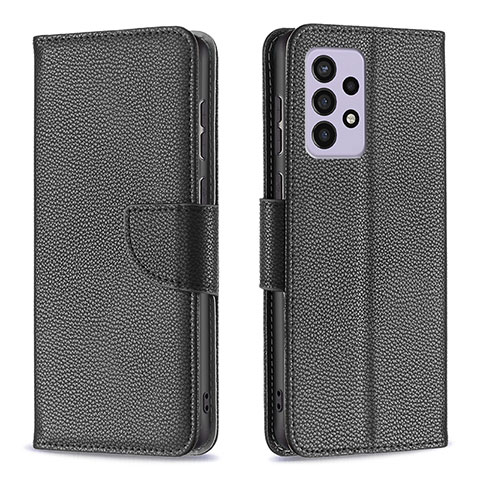 Coque Portefeuille Livre Cuir Etui Clapet B06F pour Samsung Galaxy A33 5G Noir