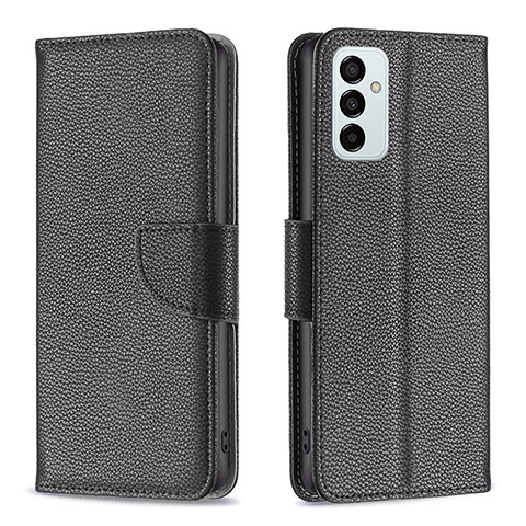 Coque Portefeuille Livre Cuir Etui Clapet B06F pour Samsung Galaxy F23 5G Noir