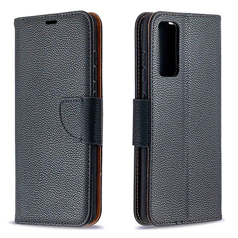 Coque Portefeuille Livre Cuir Etui Clapet B06F pour Samsung Galaxy S20 FE 4G Noir