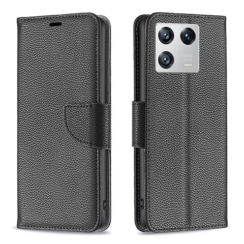 Coque Portefeuille Livre Cuir Etui Clapet B06F pour Xiaomi Mi 13 5G Noir