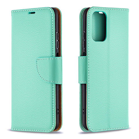 Coque Portefeuille Livre Cuir Etui Clapet B06F pour Xiaomi Poco M5S Vert