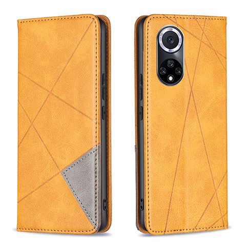 Coque Portefeuille Livre Cuir Etui Clapet B07F pour Huawei Honor 50 5G Brun Clair