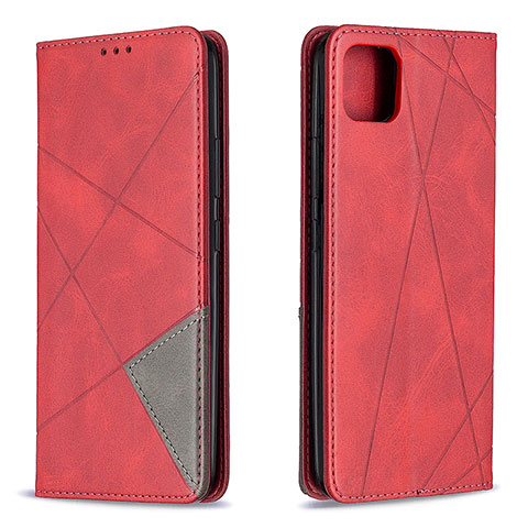 Coque Portefeuille Livre Cuir Etui Clapet B07F pour Realme C11 (2021) Rouge