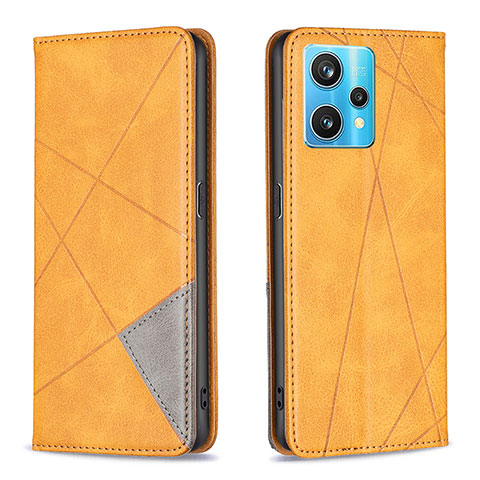 Coque Portefeuille Livre Cuir Etui Clapet B07F pour Realme Narzo 50 Pro 5G Brun Clair