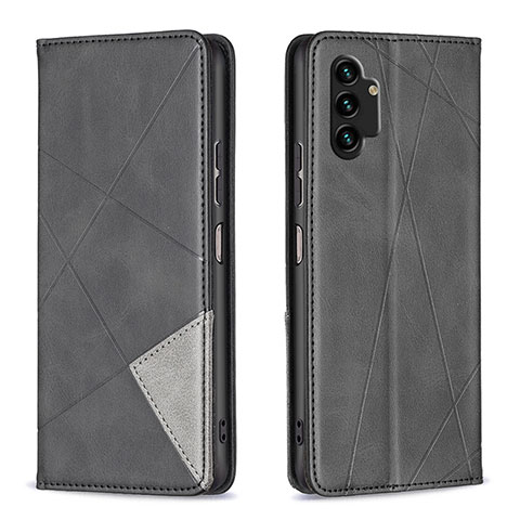 Coque Portefeuille Livre Cuir Etui Clapet B07F pour Samsung Galaxy A13 4G Noir