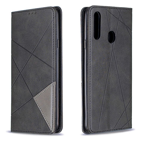 Coque Portefeuille Livre Cuir Etui Clapet B07F pour Samsung Galaxy A20s Noir