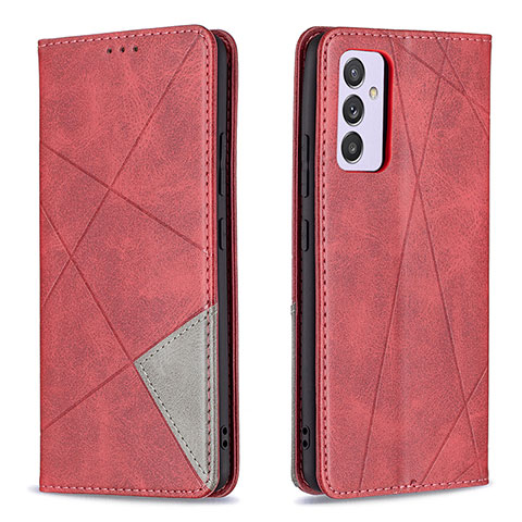 Coque Portefeuille Livre Cuir Etui Clapet B07F pour Samsung Galaxy A24 4G Rouge