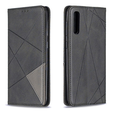 Coque Portefeuille Livre Cuir Etui Clapet B07F pour Samsung Galaxy A30S Noir